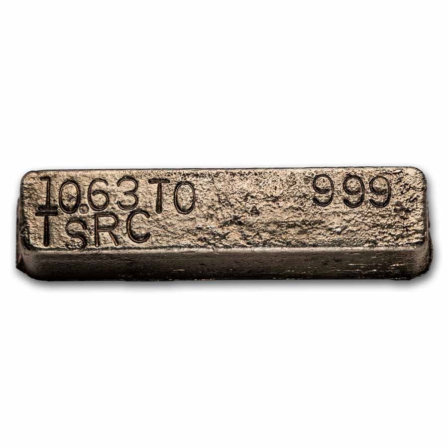 10.63 oz Silver Bar - Vintage Tri-State Refining Corp (TSRC)