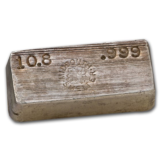10.8 oz Silver Bar - Midsouth Smelter 10.8 oz Silver Bar - Midsouth Smelter