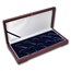 10 coin Mahogany Finish Presentation Box (Small Gold Coins)