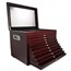 10-Drawer Custom Wood Display Box for 56-Coin ATB Set