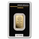 10 gram Gold Bar - Argor-Heraeus KineBar Design (In Assay)