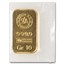 10 gram Gold Bar - Argor S.A. Chiasso (DOW Banking Corp)