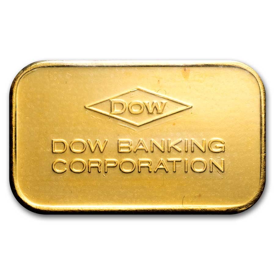10 gram Gold Bar - Argor S.A. Chiasso (DOW Banking Corp)