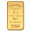 10 gram Gold Bar - Brand Name (w/Assay Card)