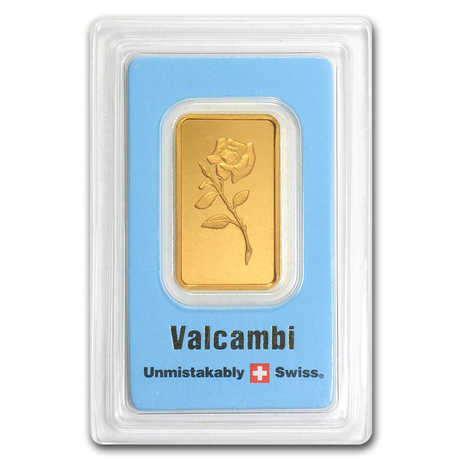 10 gram Gold Bar - Brand Name (w/Assay Card)