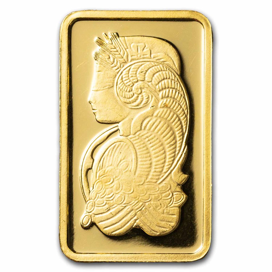 10 gram Gold Bar - PAMP Fortuna (No Assay)