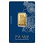 10 gram Gold Bar - PAMP Lady Fortuna with Frame