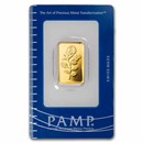 10 gram Gold Bar - PAMP Suisse Rosa (In Assay)