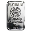 10 gram Platinum Bar - Secondary Market