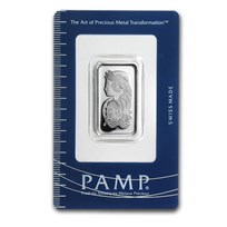 10 gram Silver Bar - PAMP Suisse (Fortuna, In Assay)