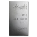 10 gram Silver Bar - Valcambi
