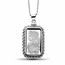 10 gram Silver - PAMP Suisse Fortuna Rope Pendant (w/Chain)