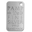 10 gram Silver Pendant - PAMP Suisse Ingot (Chantilly Lace)