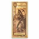 10 Idaho Goldback - Aurum Gold Foil Note (24k)