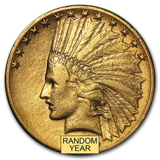 $10 Indian Gold Eagle (Cleaned)