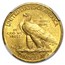 $10 Indian Gold Eagle MS-61 NGC (Random)