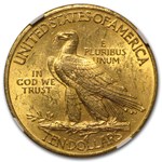 $10 Indian Gold Eagle MS-62 NGC (Random)