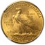 $10 Indian Gold Eagle MS-63 NGC (Random)