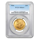 $10 Indian Gold Eagle MS-64+ PCGS (Random)