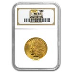$10 Indian Gold Eagle MS-65 NGC (Random)