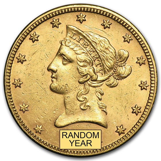 $10 Liberty Gold Eagle AU (Random Year)