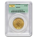 $10 Liberty Gold Eagle MS-60 PCGS/NGC (Random)