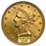 $10 Liberty Gold Eagle MS-62 NGC (Random)