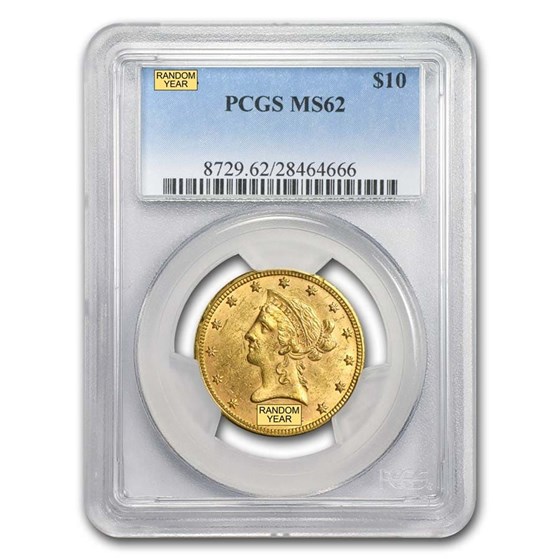 Buy $10 Liberty Gold Eagle MS-62 PCGS (Random) | APMEX