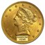 $10 Liberty Gold Eagle MS-63 PCGS (Random)