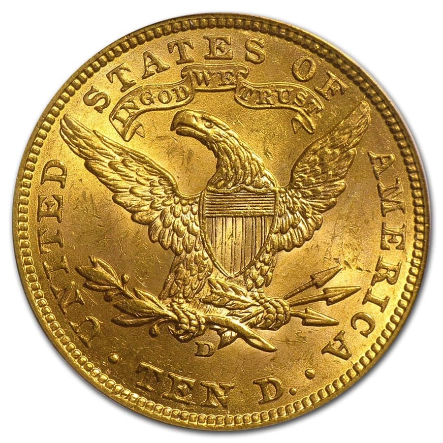 Buy $10 Liberty Gold Eagle MS-63 PCGS (Random) | APMEX