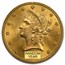 $10 Liberty Gold Eagle MS-64 NGC (Random)