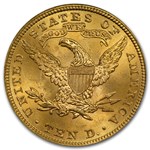 $10 Liberty Gold Eagle MS-64 NGC (Random)