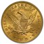 $10 Liberty Gold Eagle MS-64 NGC (Random)