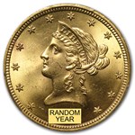 $10 Liberty Gold Eagle MS-64 PCGS (Random)
