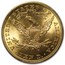 $10 Liberty Gold Eagle MS-64 PCGS (Random)