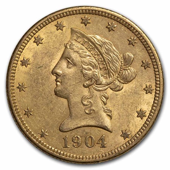 $10 Liberty Gold Eagle New Orleans Mint AU $10 Liberty Gold Eagle New Orleans Mint AU