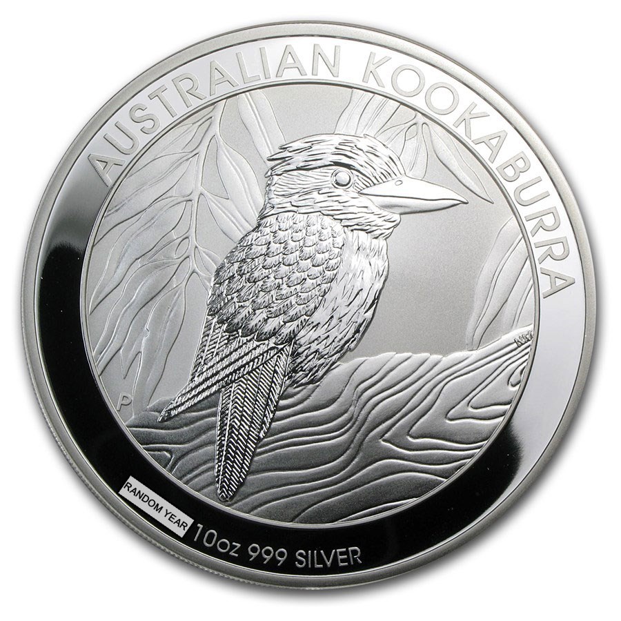 Buy 10 oz Australian Silver Kookaburra BU (Random Year) APMEX