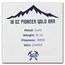 10 oz Cast-Poured Gold Bar - Pioneer Metals