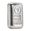 10 oz Cast-Poured Silver Bar - 9Fine Mint