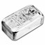 10 oz Cast-Poured Silver Bar - Fleur de Lis Bullion