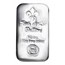 10 oz Cast-Poured Silver Bar - Fleur de Lis Bullion