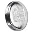 10 oz Cast-Poured Silver Round - 9Fine Mint