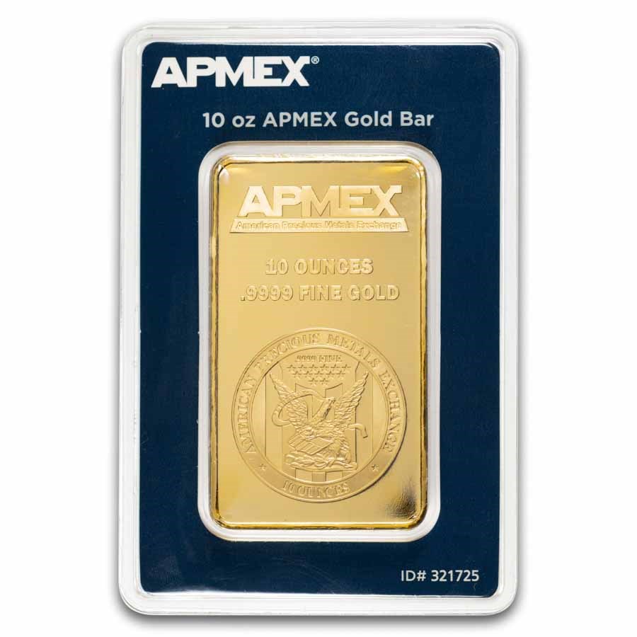 10 oz Gold Bar - APMEX (In Assay)
