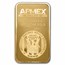 10 oz Gold Bar - APMEX (In Capsule)