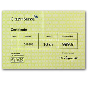 how to check serial number of credit suisse gold bar how to check serial number of credit suisse gold bar