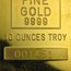 10 oz Gold Bar - Johnson Matthey (Pressed, Plain Back)