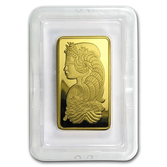 10 oz Gold Bar - PAMP Suisse Lady Fortuna (w/Assay) 10 oz Gold Bar - PAMP Suisse Lady Fortuna (w/Assay)