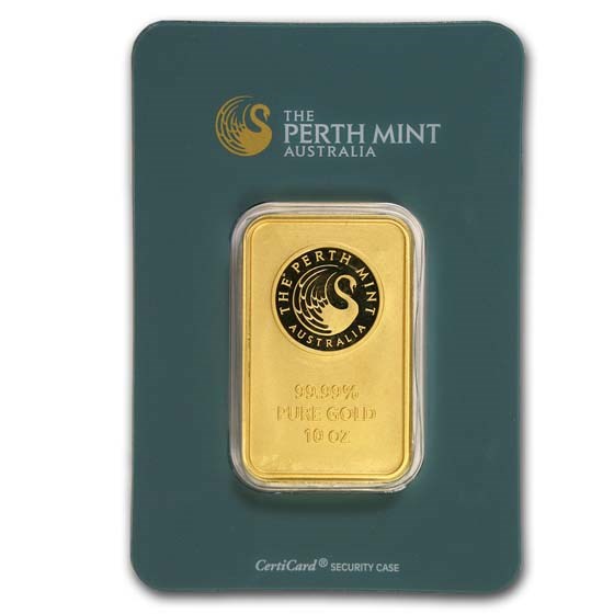 10 oz Gold Bar - The Perth Mint (Classic Assay)