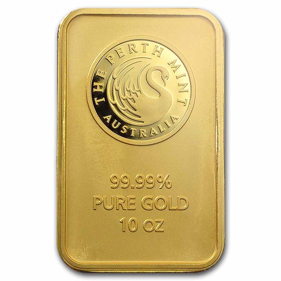 10 oz Gold Bar - The Perth Mint (No Assay) 10 oz Gold Bar - The Perth Mint (No Assay)