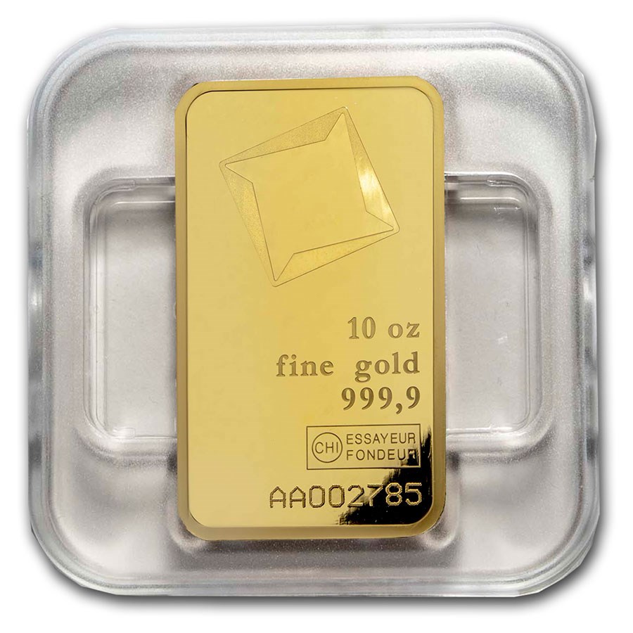 10 oz Gold Bar - Valcambi (In Assay)